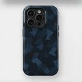 Blue Camouflage - iPhone Tough Case - Fast shipping - Made in Europe