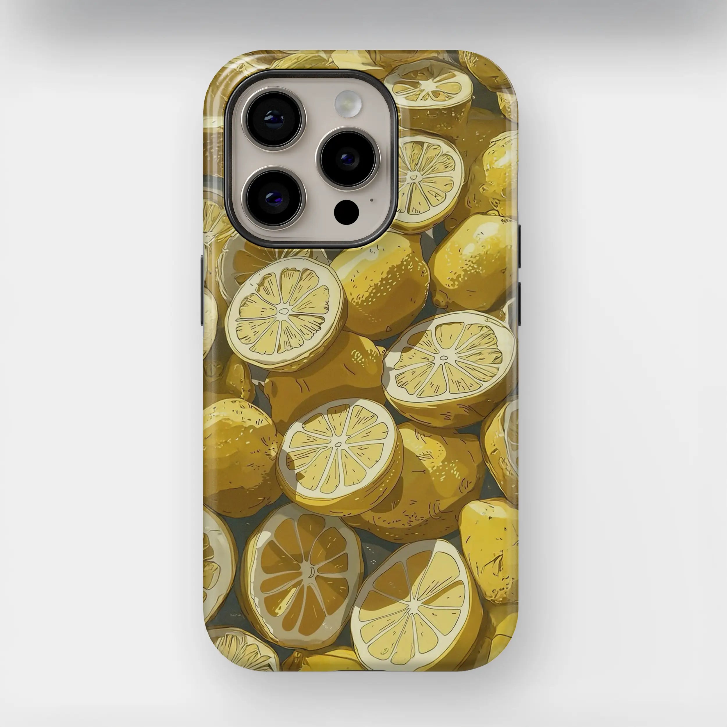 Lemon Art - iPhone Tough Case - Fast shipping - Made in Europe