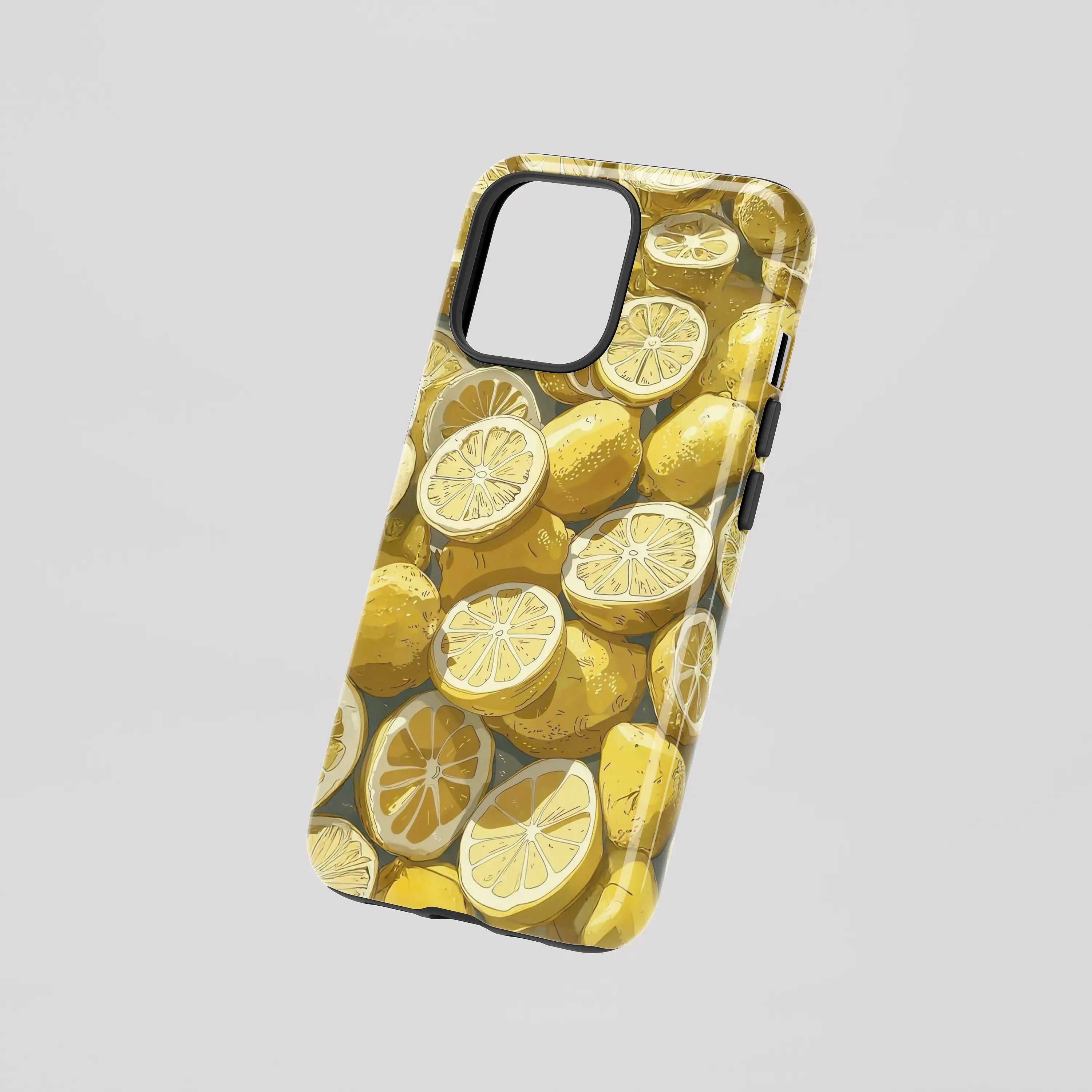 Lemon Art - iPhone Tough Case - Fast shipping - Made in Europe
