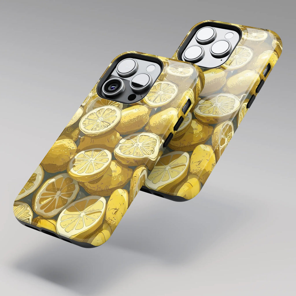 Lemon Art - iPhone Tough Case - Fast shipping - Made in Europe