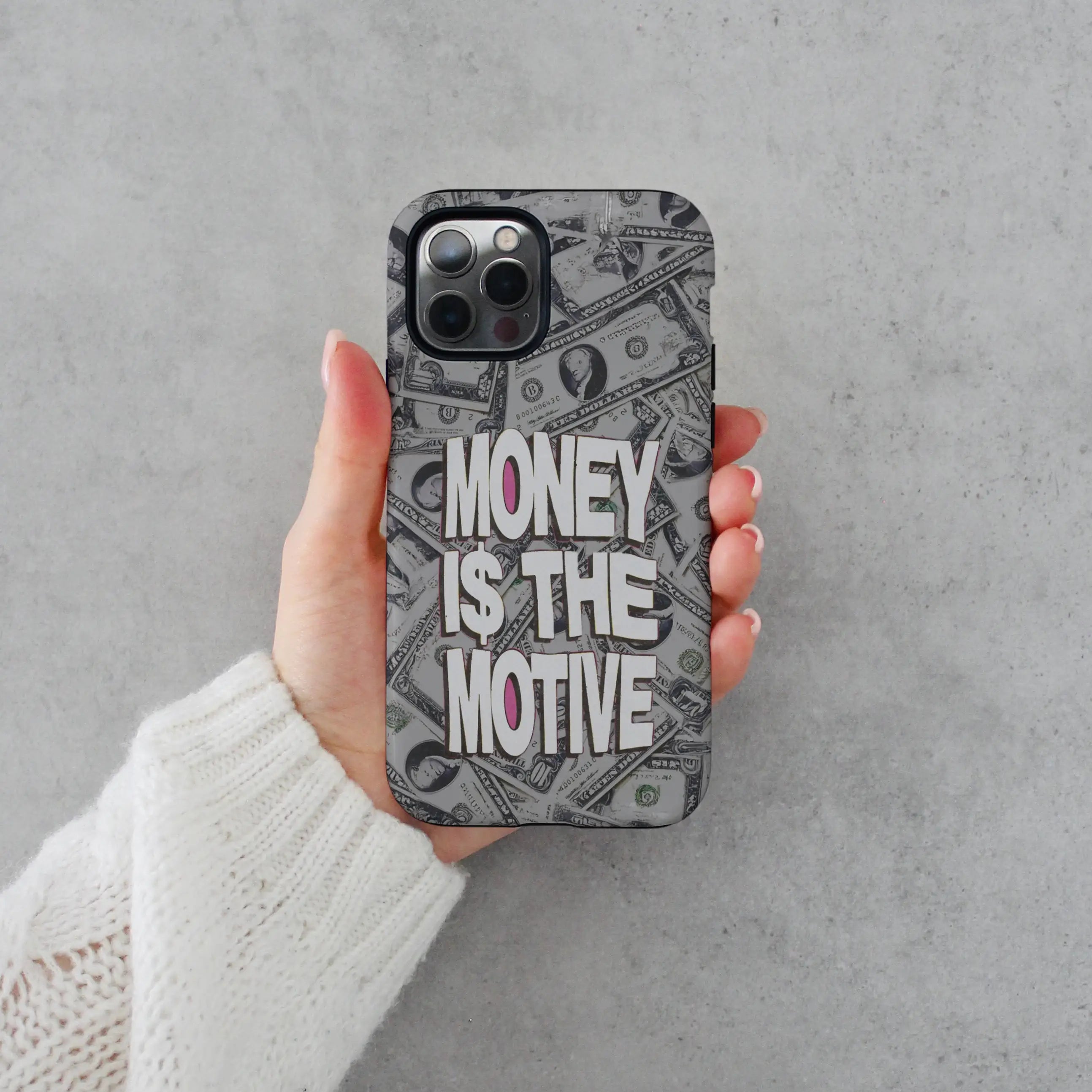 Money i$ The Motive - iPhone Tough Case - Fast shipping - Made in Europe