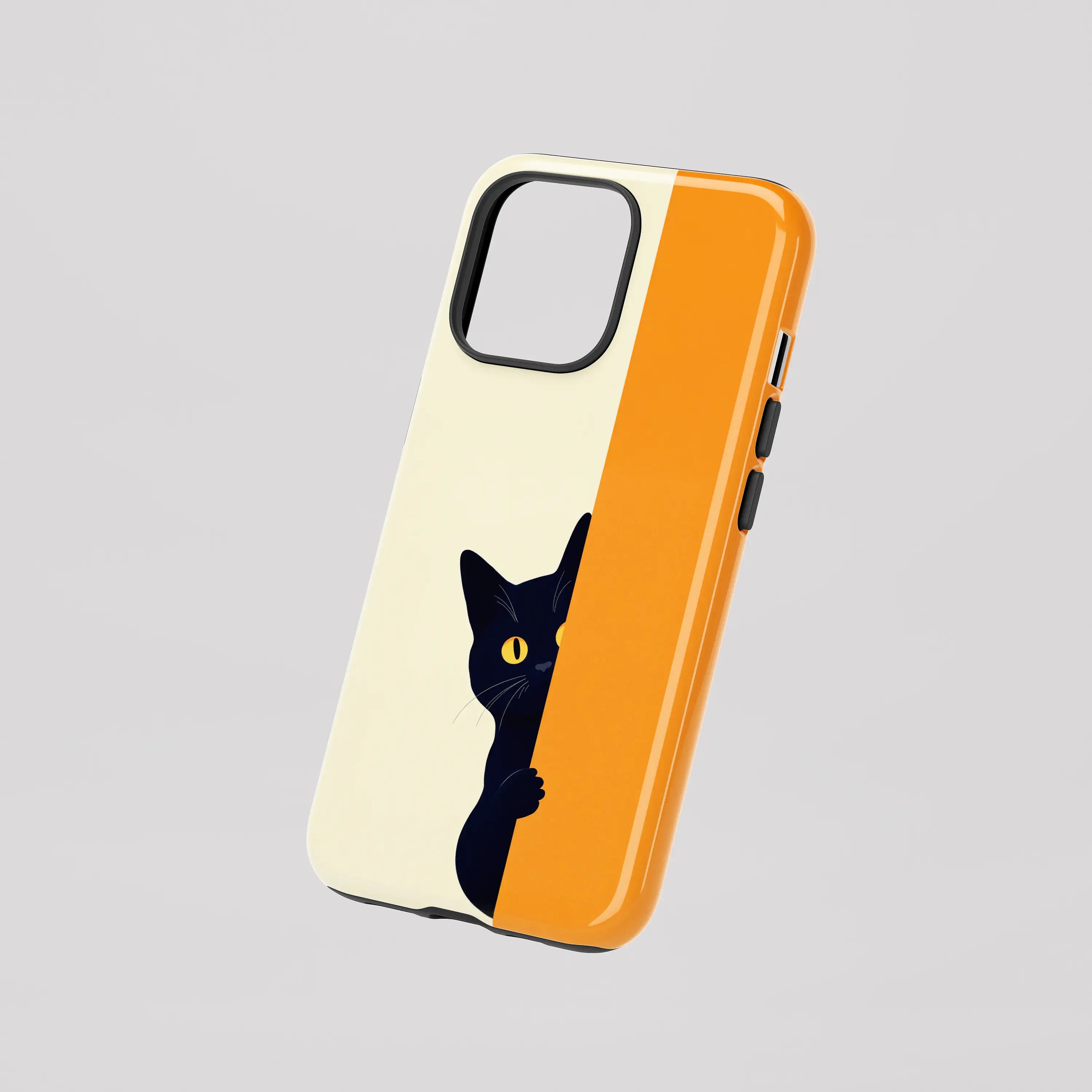 The Curious Cat - iPhone Tough Case - Fast shipping - Made in Europe